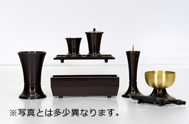 創価学会専用仏具 PCエール7 ブラウン仏具』