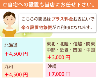 楽々設置宅急便