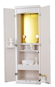 創価学会専用オリジナル家具調仏壇 スモール・ピンク03