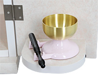 創価学会専用オリジナル家具調仏壇 スモール・ピンク15