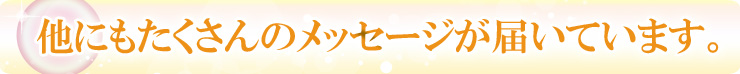 他にもたくさんのメッセージが届いています。