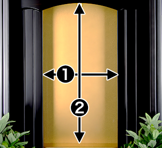 寸法図 お厨子部