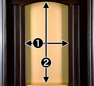 寸法図 お厨子部