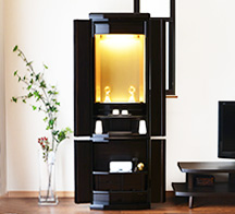 家具調仏壇 ブランチ 黒檀調 | 創価学会仏壇＆仏具専門店 SGI仏壇